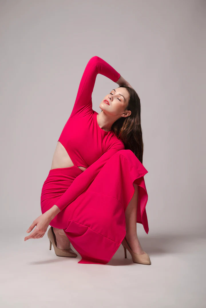 Fuchsia Temptation Dress