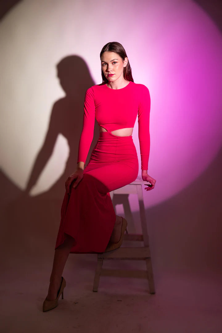 Fuchsia Temptation Dress