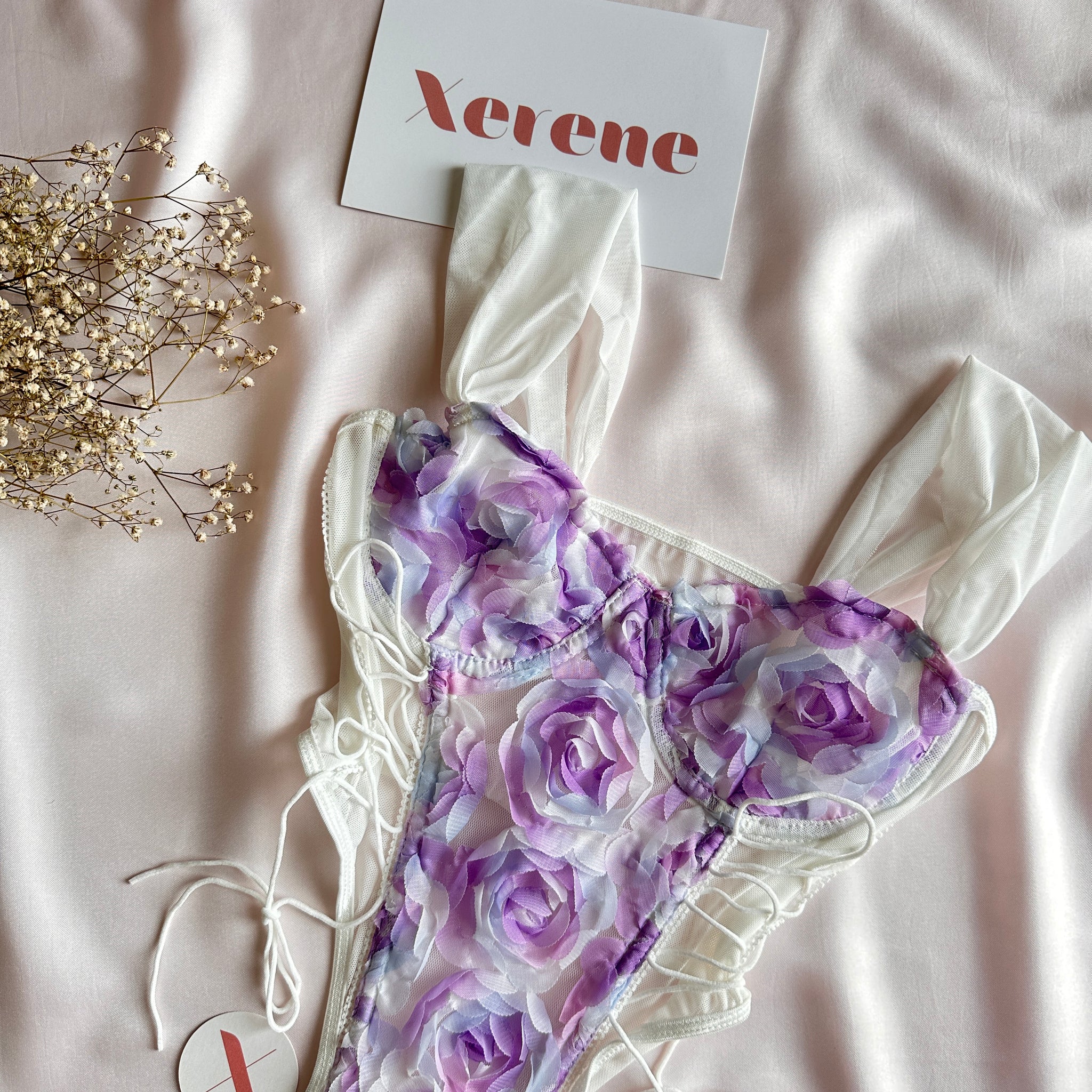 Lavender Blossom Corset