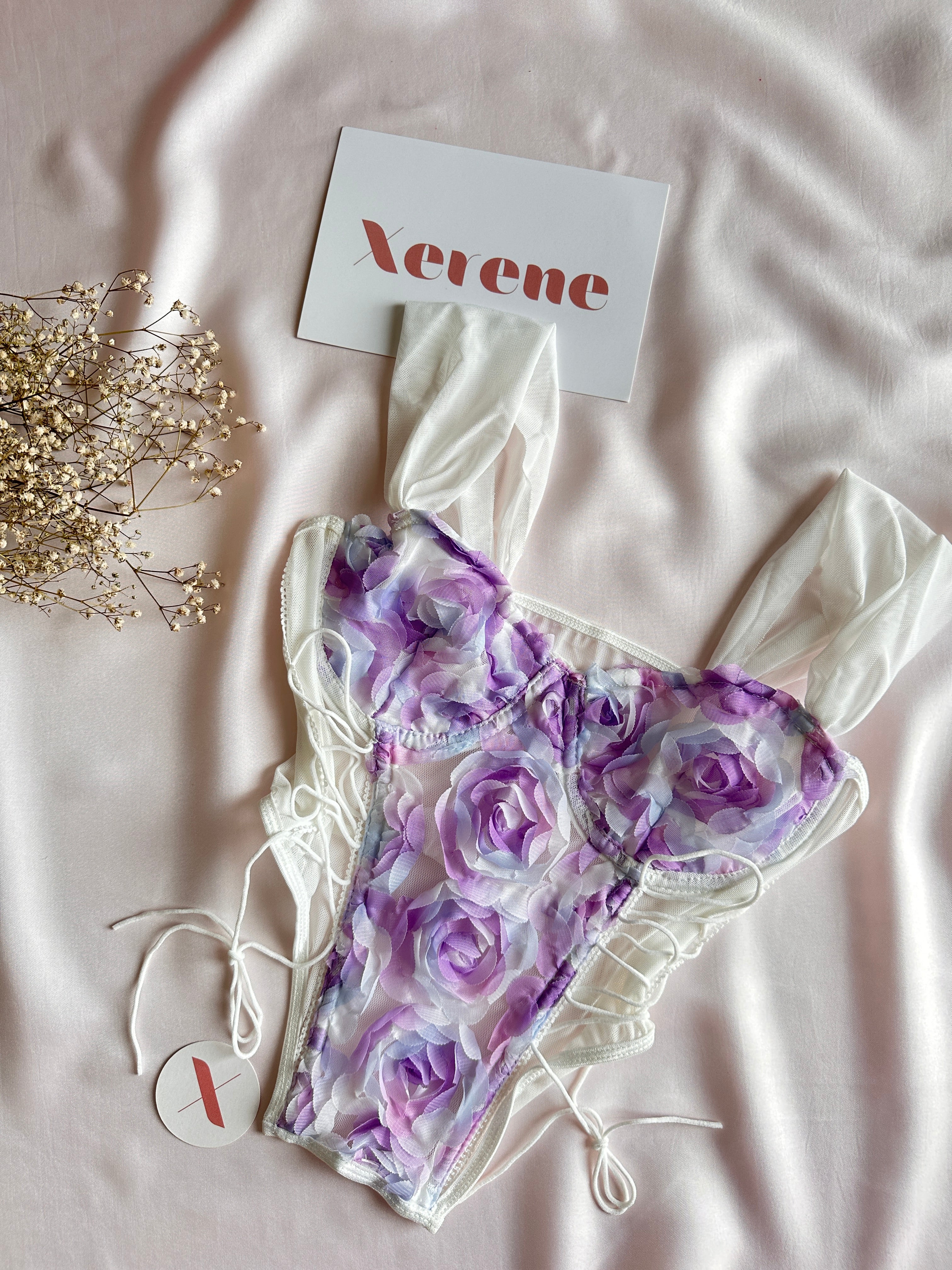 Lavender Blossom Corset