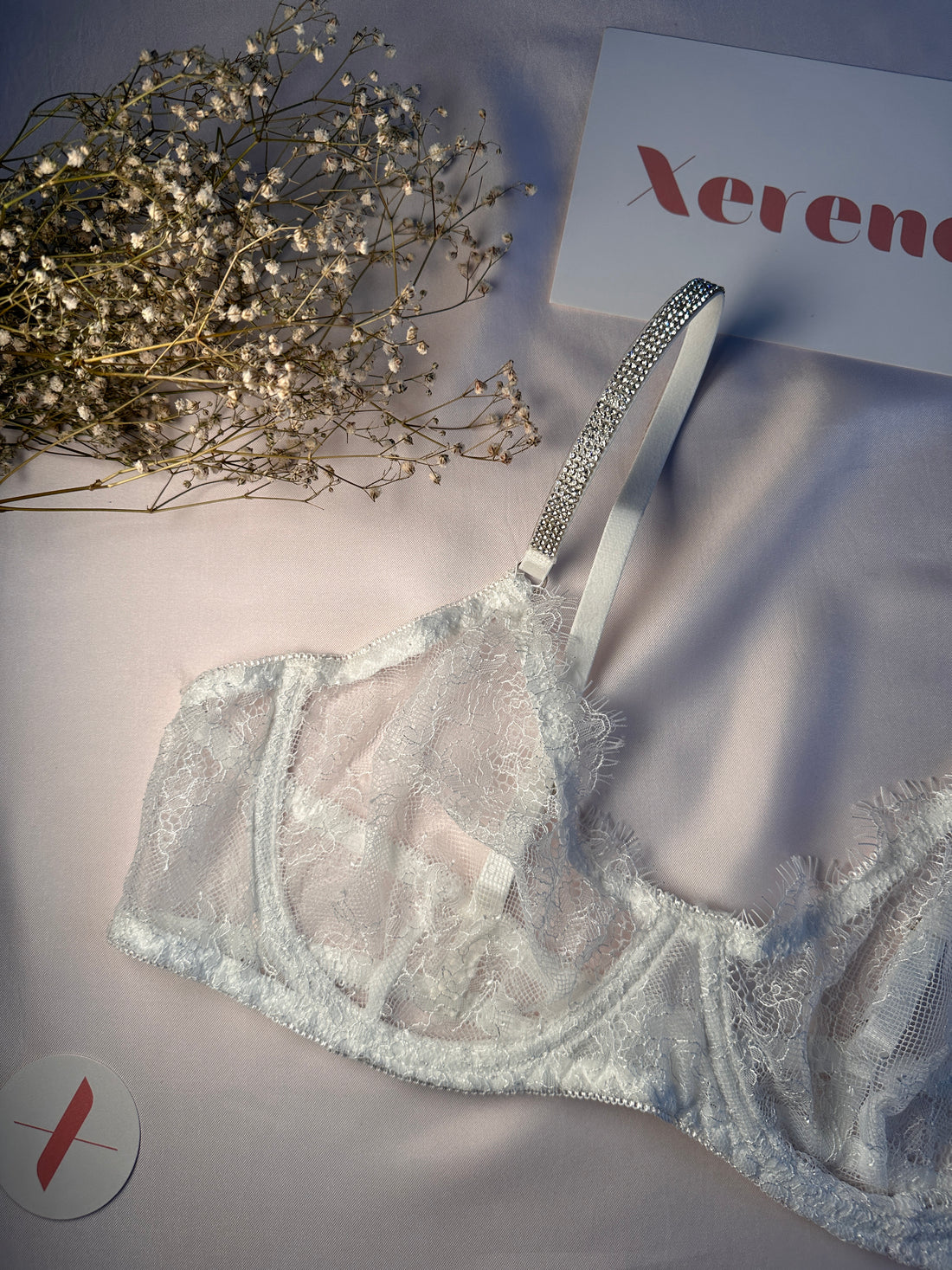 Snowflake Rhinestone Lingerie