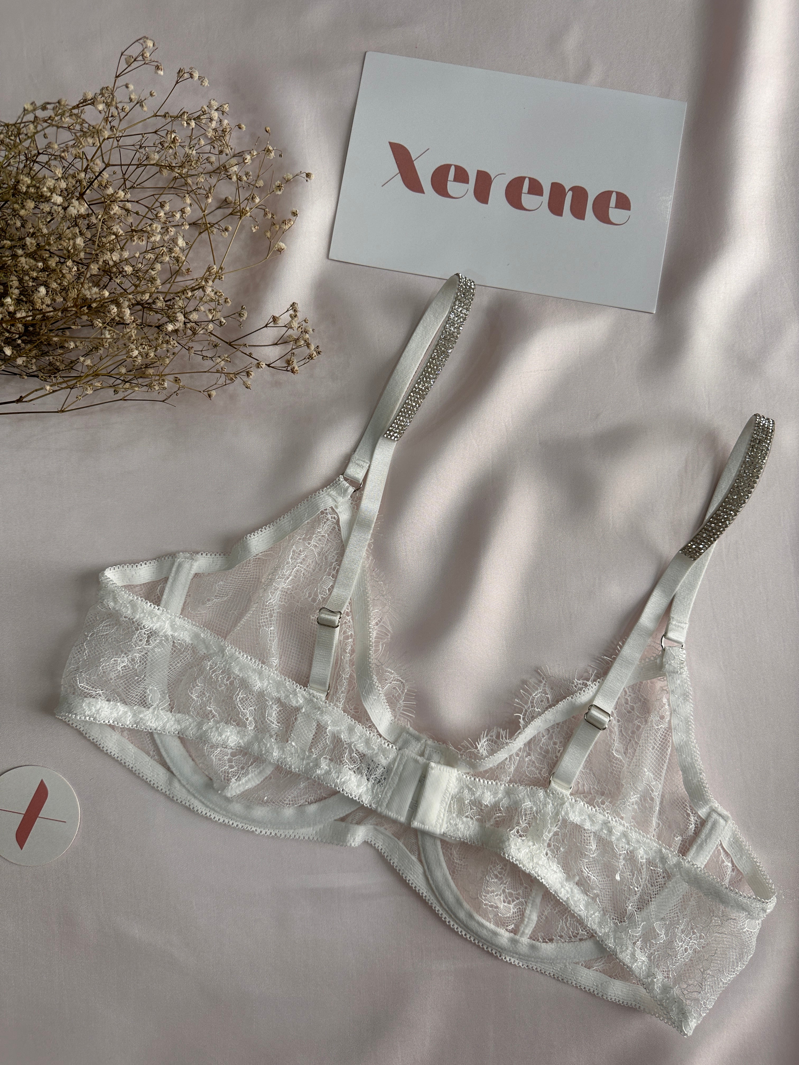 Snowflake Rhinestone Lingerie