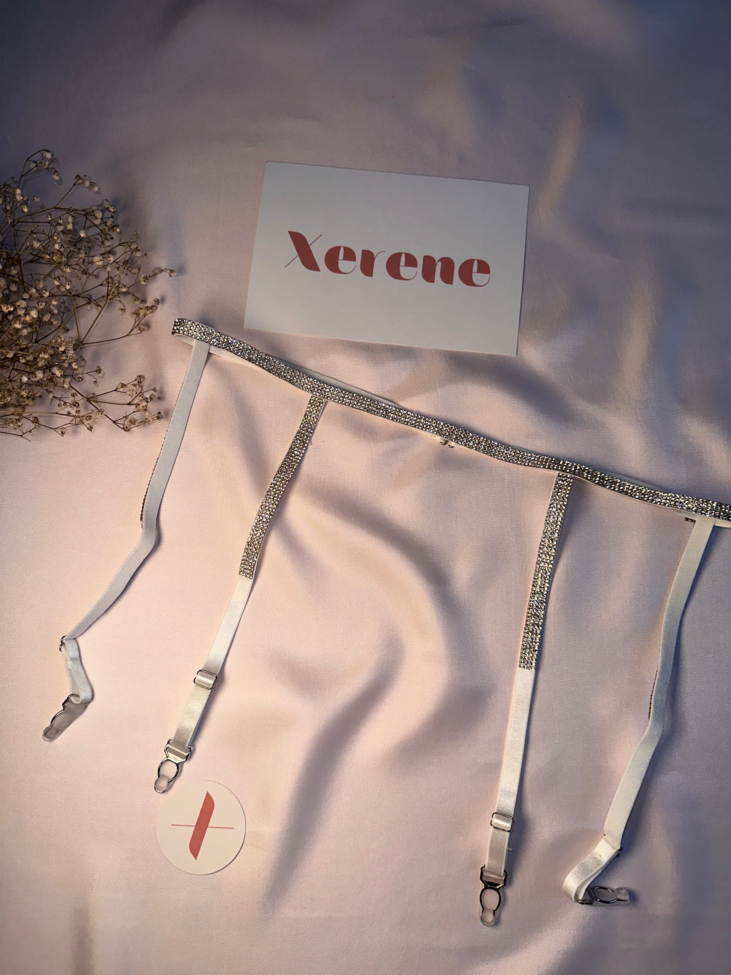 Snowflake Rhinestone Lingerie