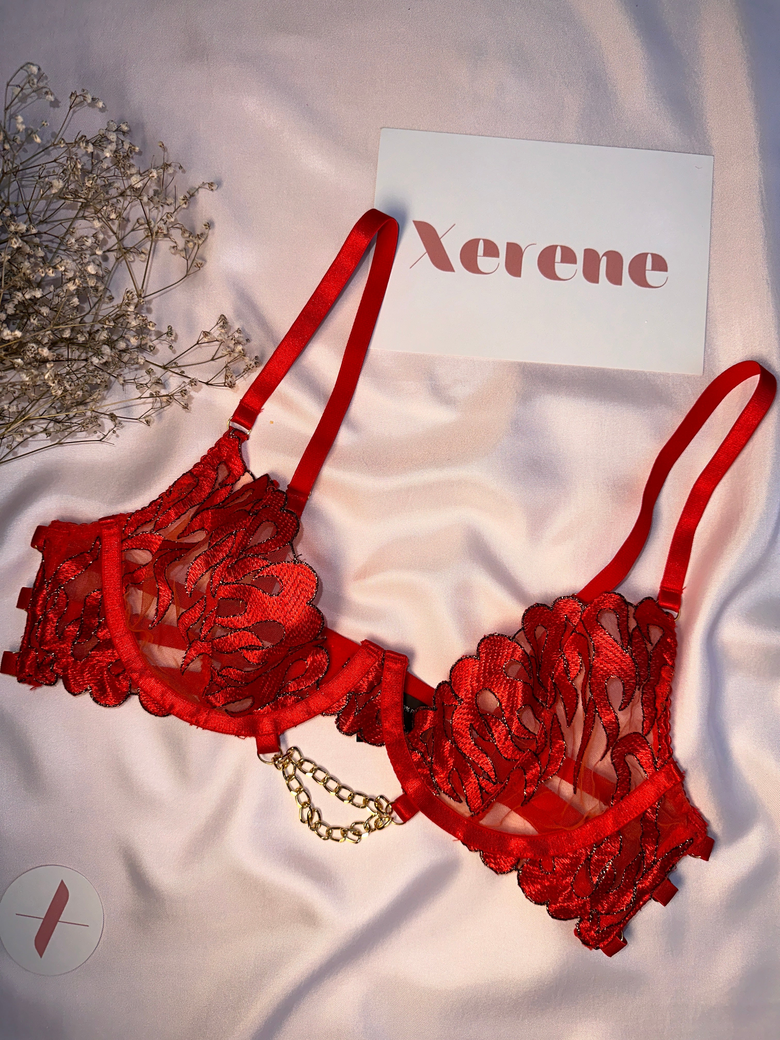 Fiery Desire Lingerie Set