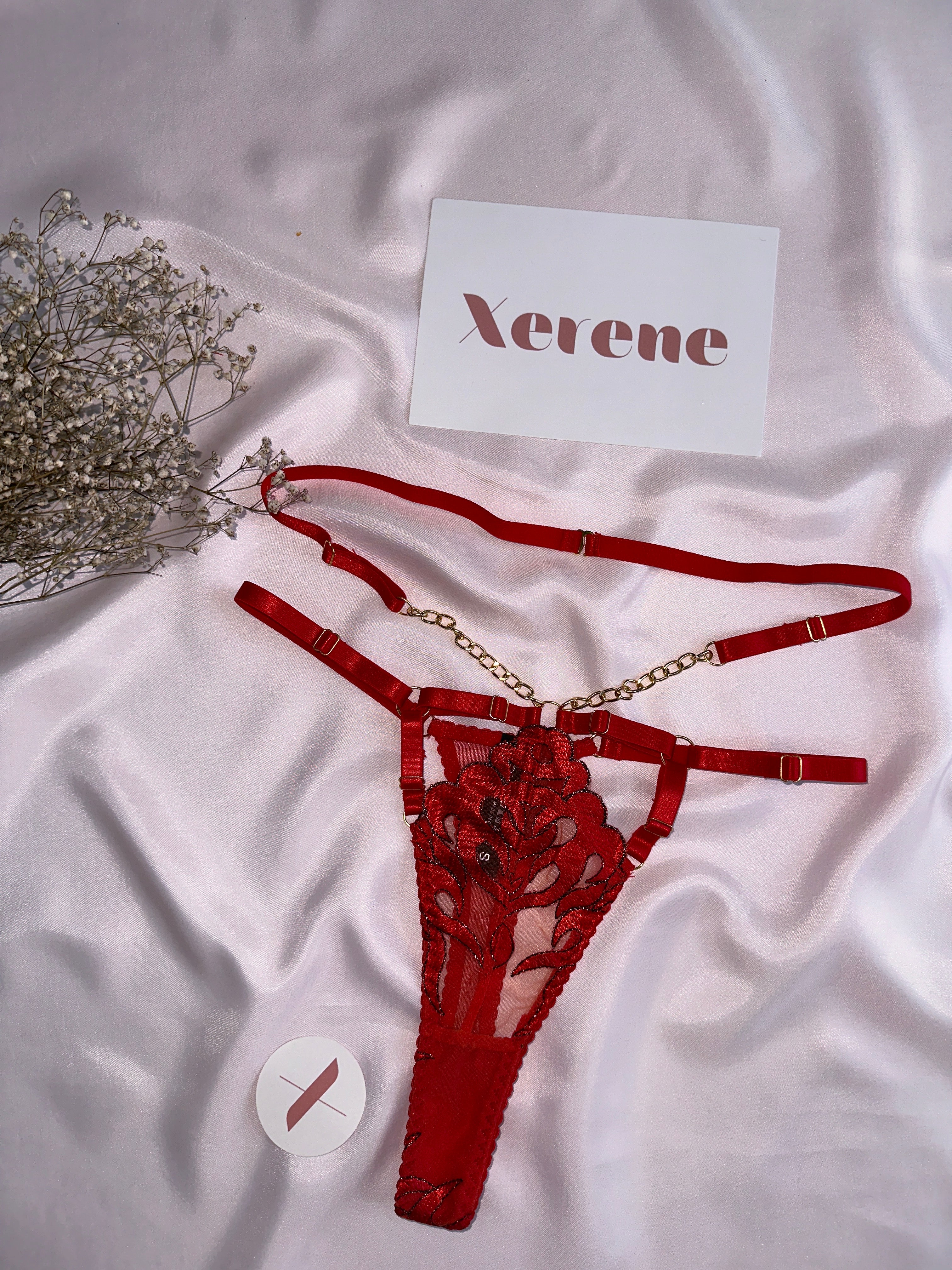 Fiery Desire Lingerie Set