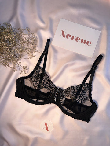 Dark Bloom Lace Lingerie