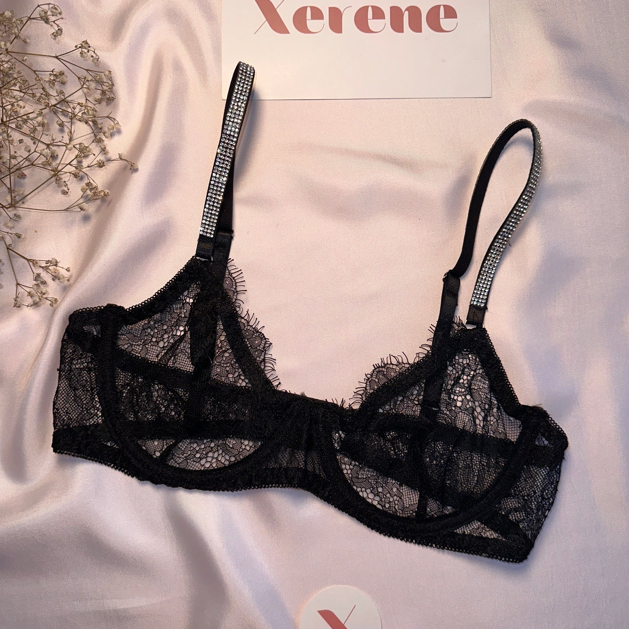 Twilight Rhinestone Lace Set