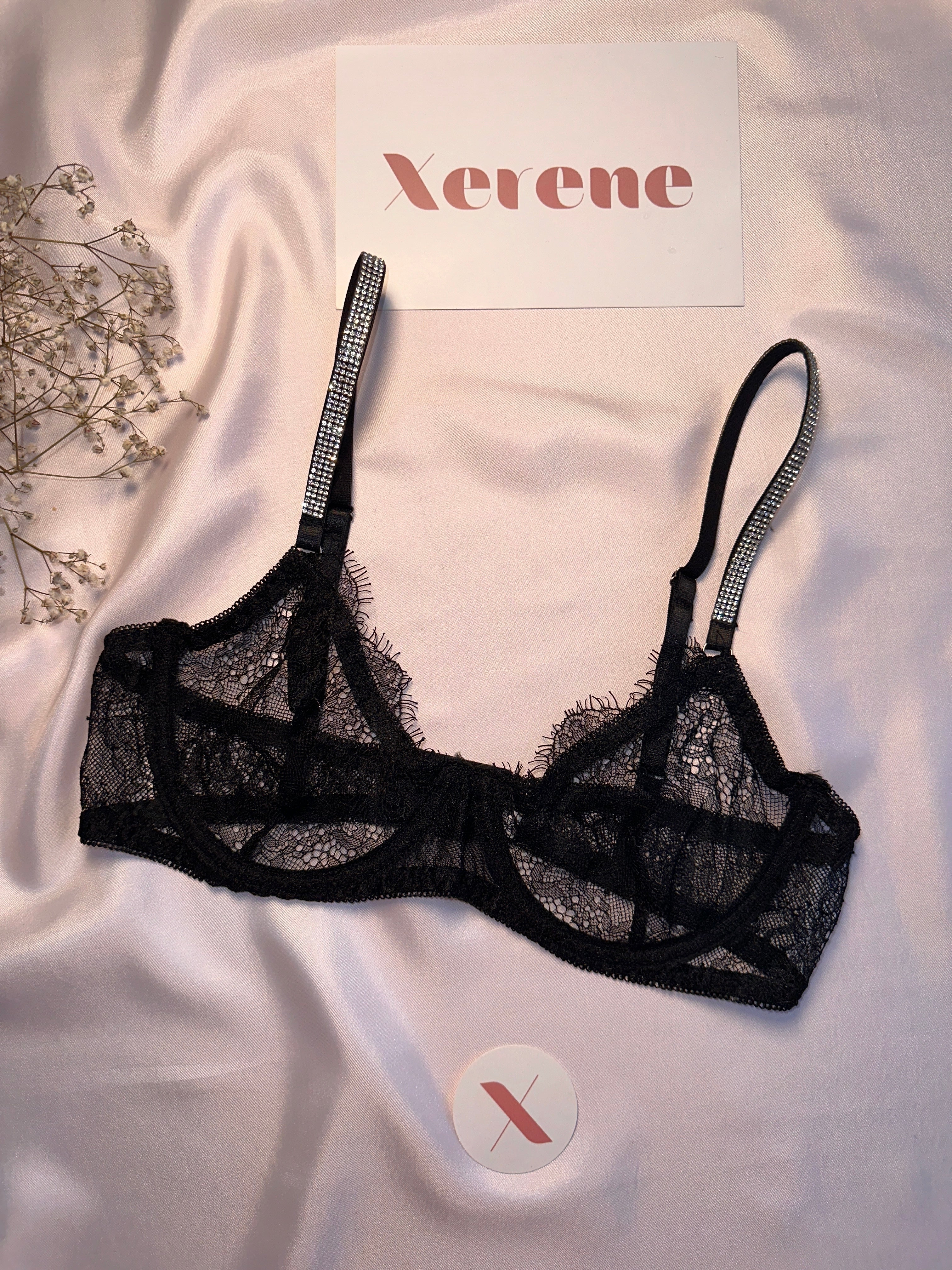 Twilight Rhinestone Lace Set