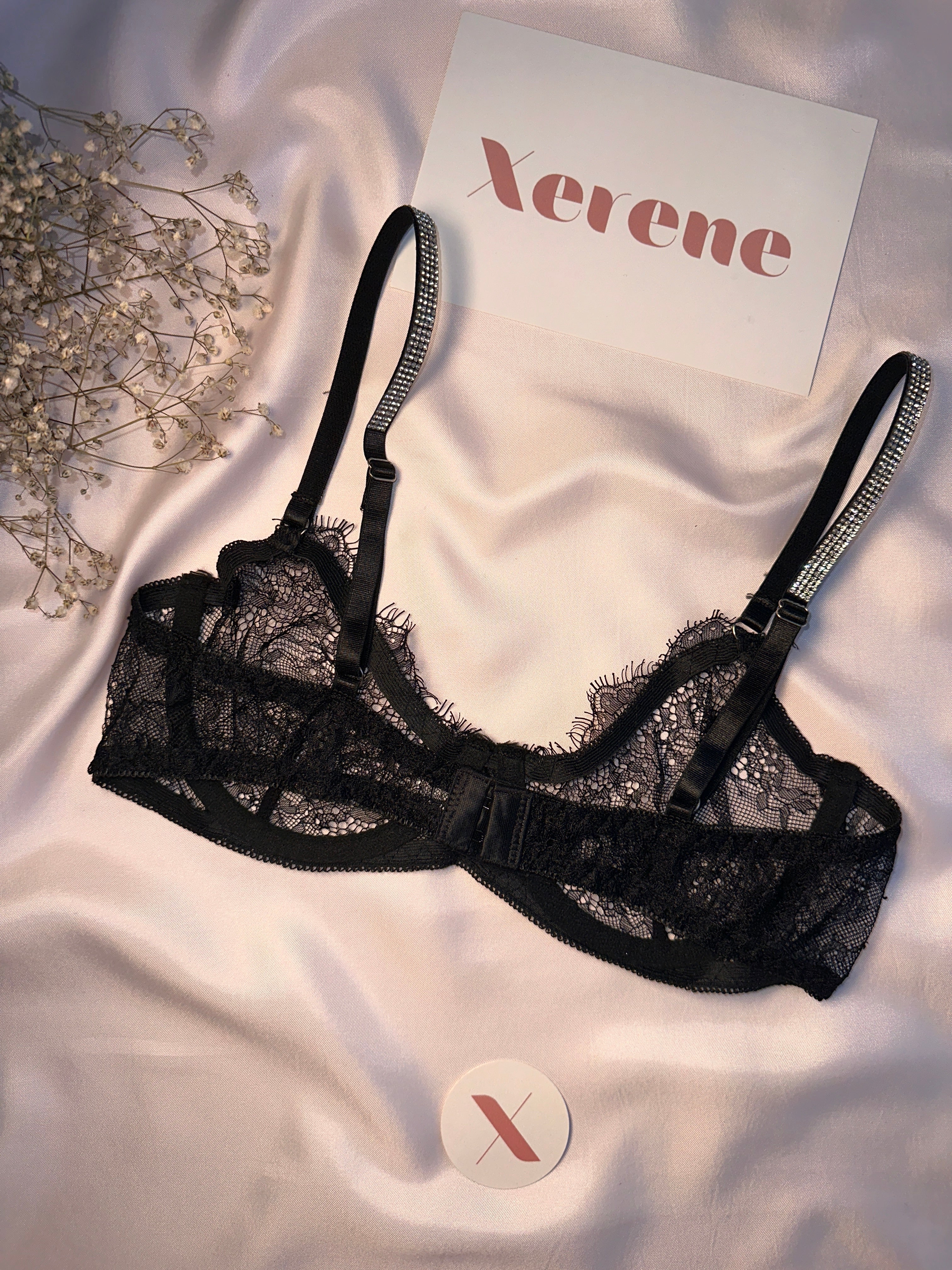 Twilight Rhinestone Lace Set