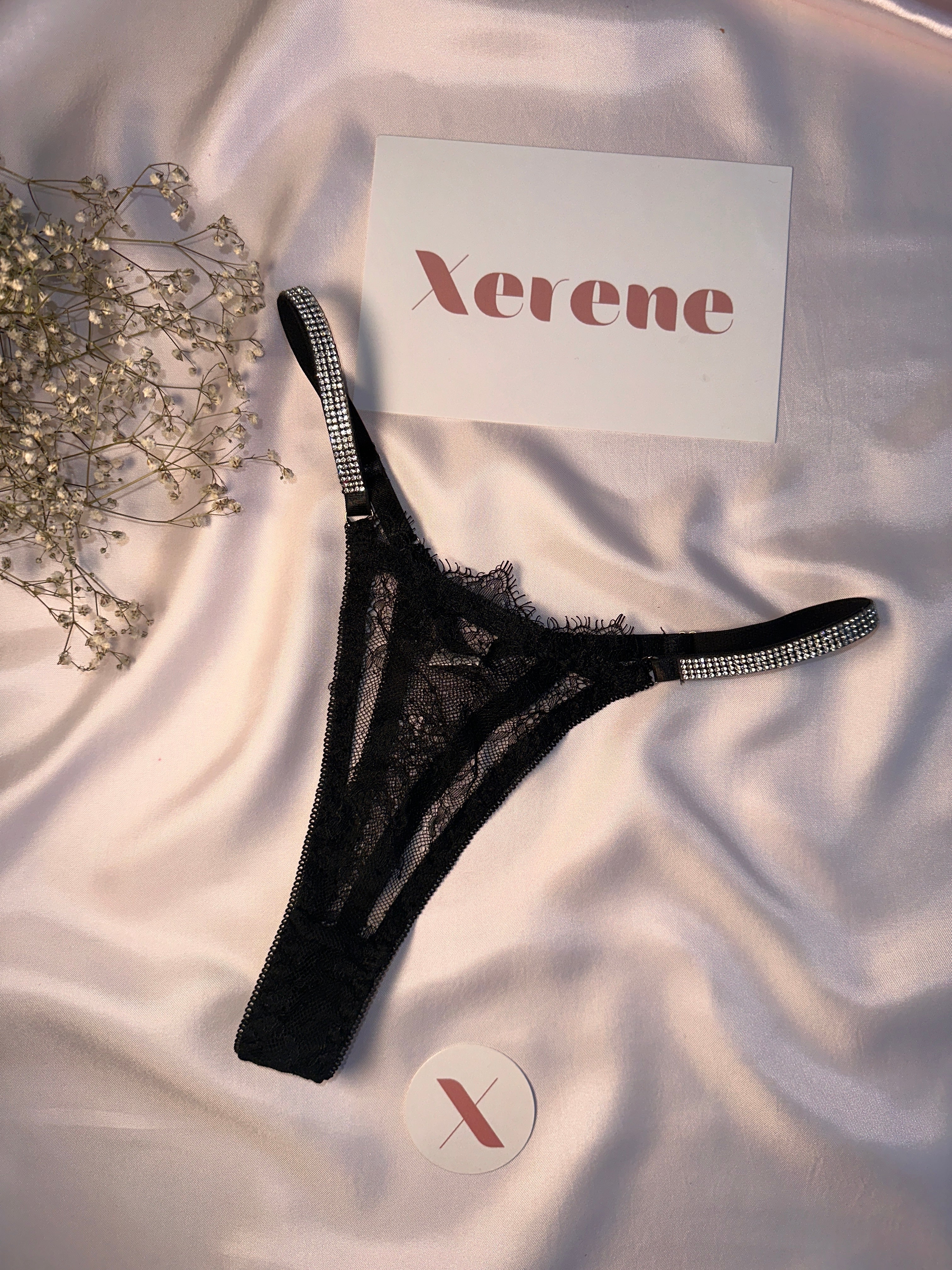 Twilight Rhinestone Lace Set