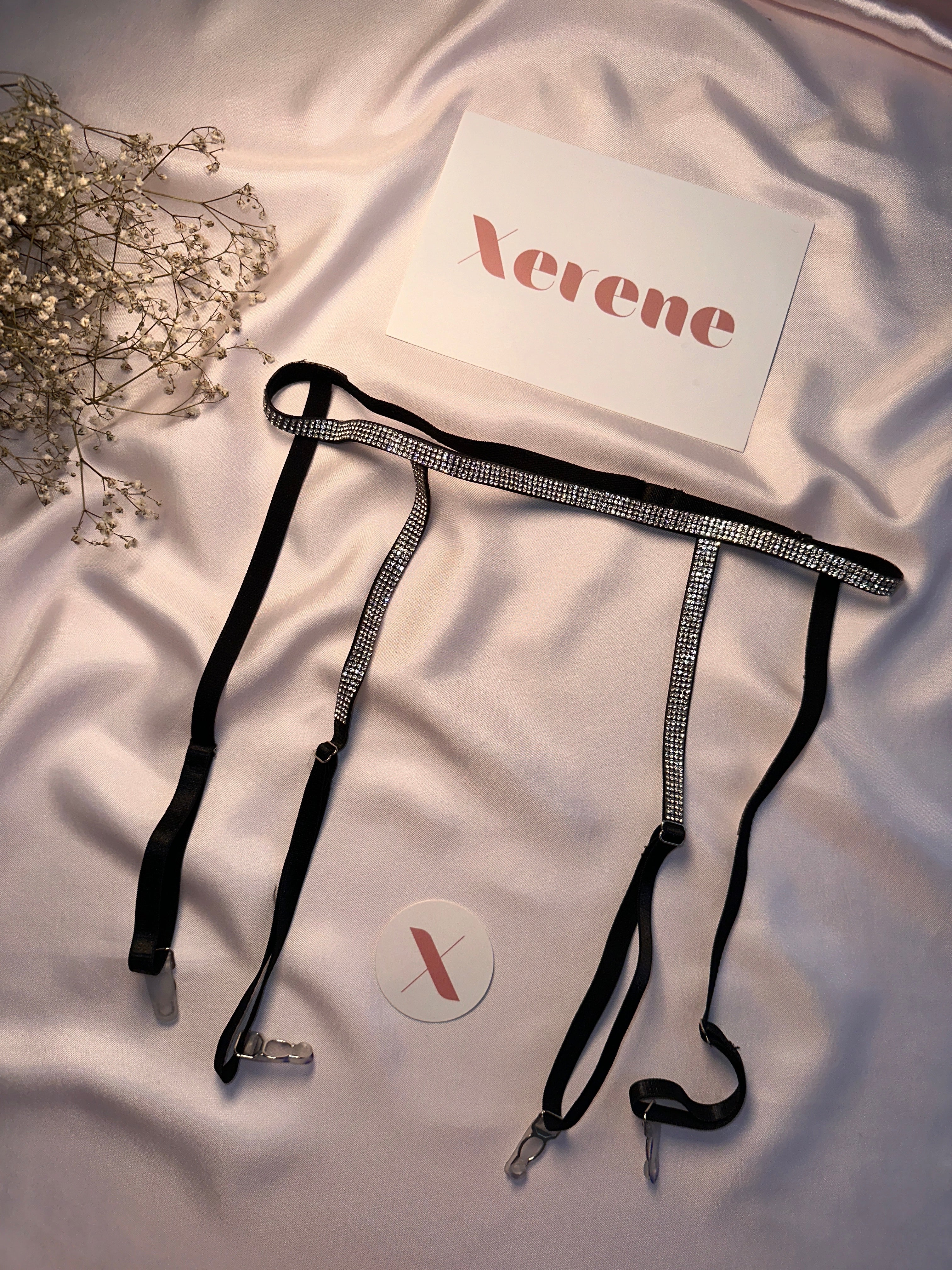 Twilight Rhinestone Lace Set